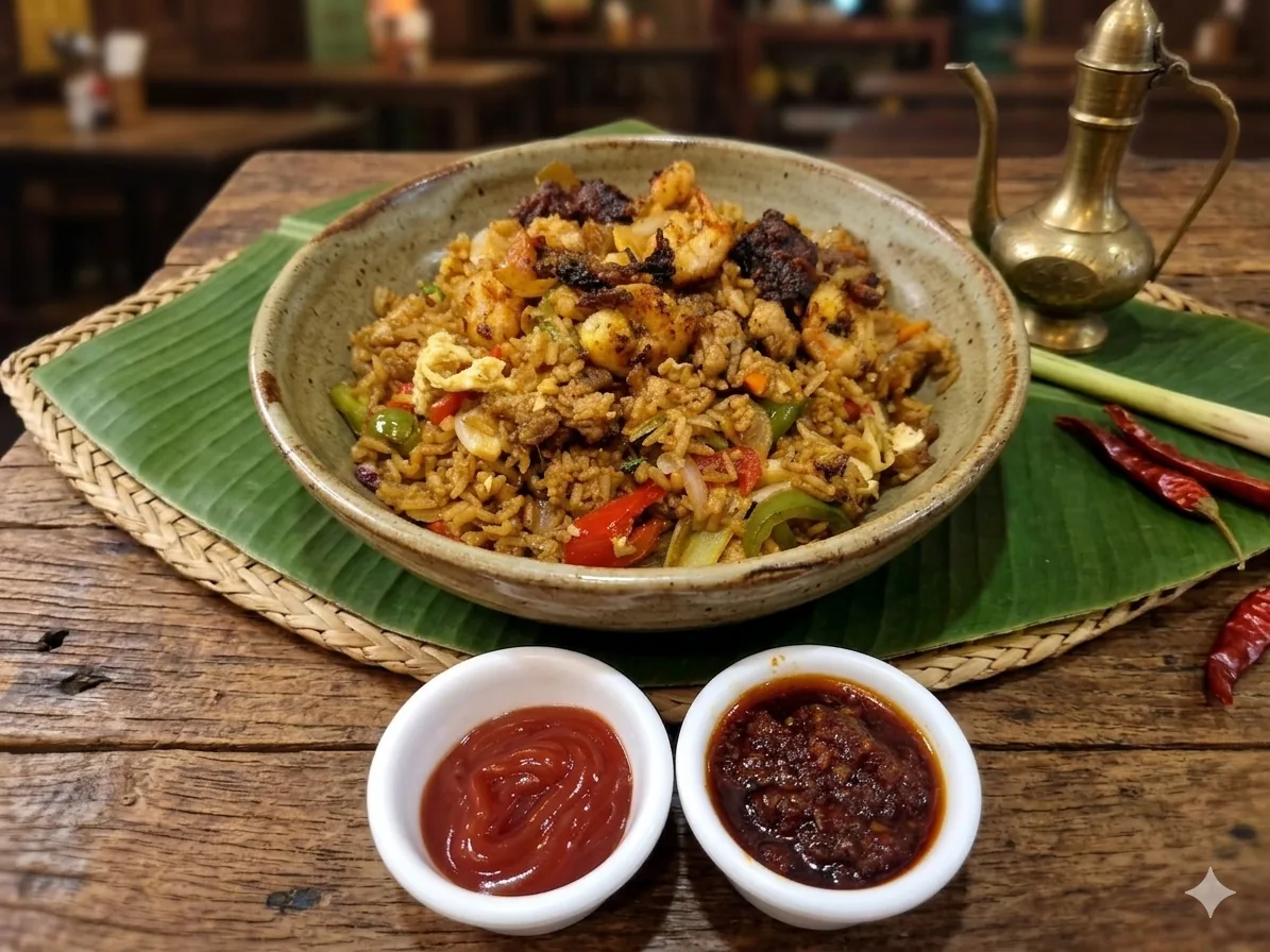 Fried Rice - Mixed (Chicken, Beef & Shrimp)